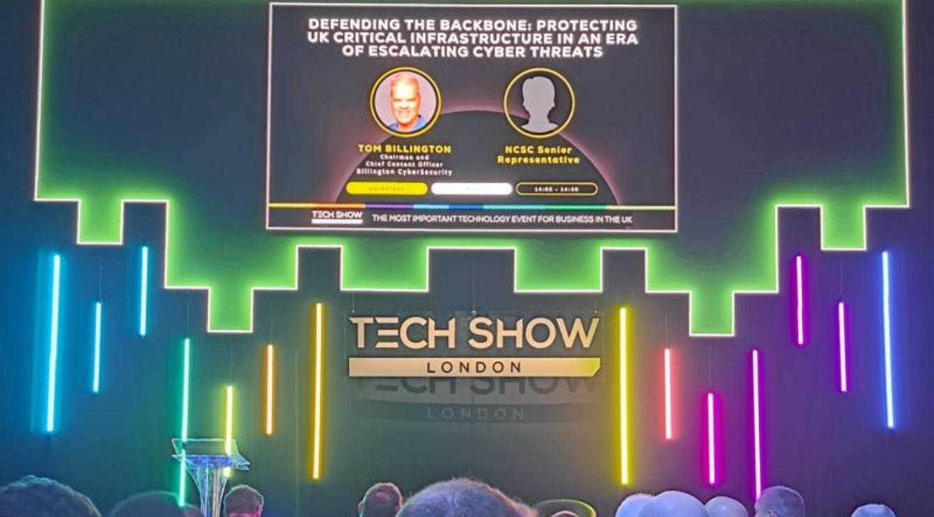Keynote stage at Tech Show London 2026, ExCeL London